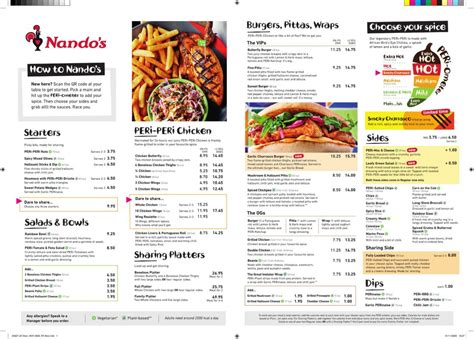 westfield stratford city menu.